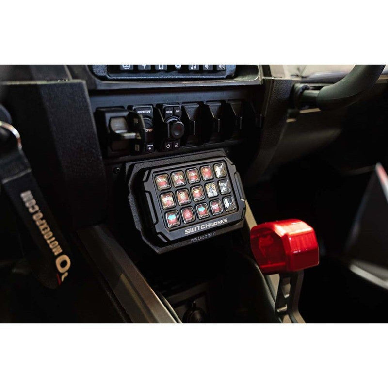 Load image into Gallery viewer, Switch Works Alpha12 Digital Smart Switcher with 12-Outputs With Mount For Polaris RZR Pro 2020-2024