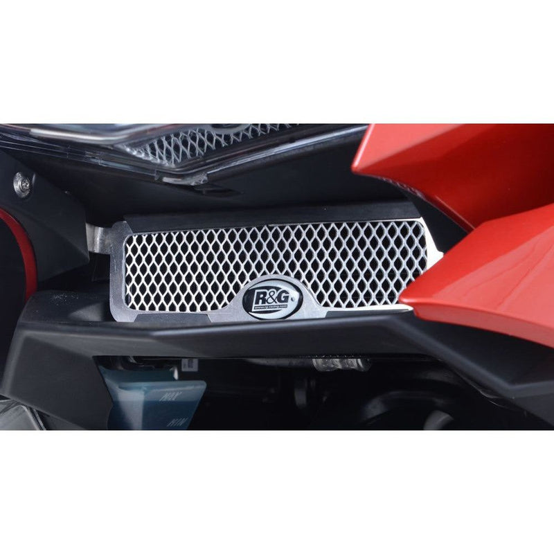 Load image into Gallery viewer, R&G Racing Black Oil Cooler Guard For 2017-2018 BMW K1600B