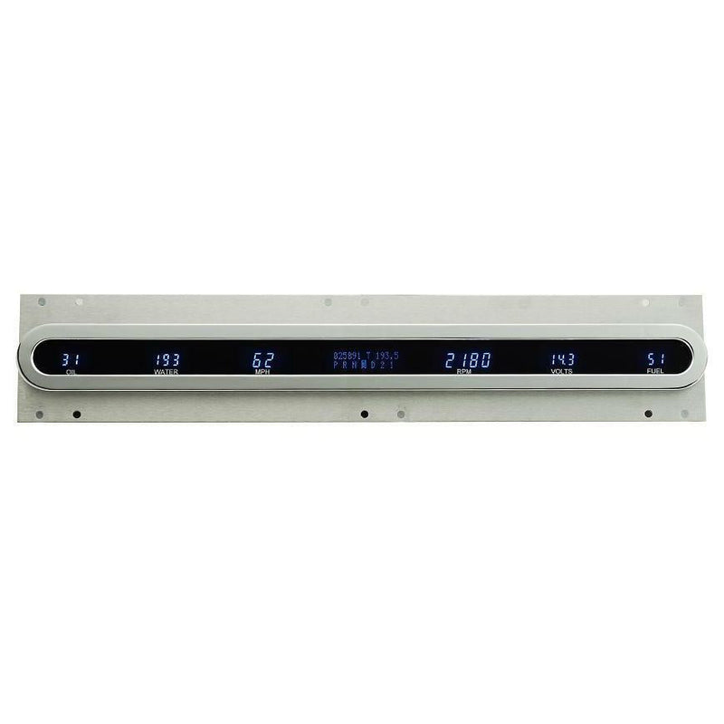 Load image into Gallery viewer, Dakota Digital Dash Universal 6 Gauge Cluster w/ Chrome Oval Bezel VFD3X-1002B-C