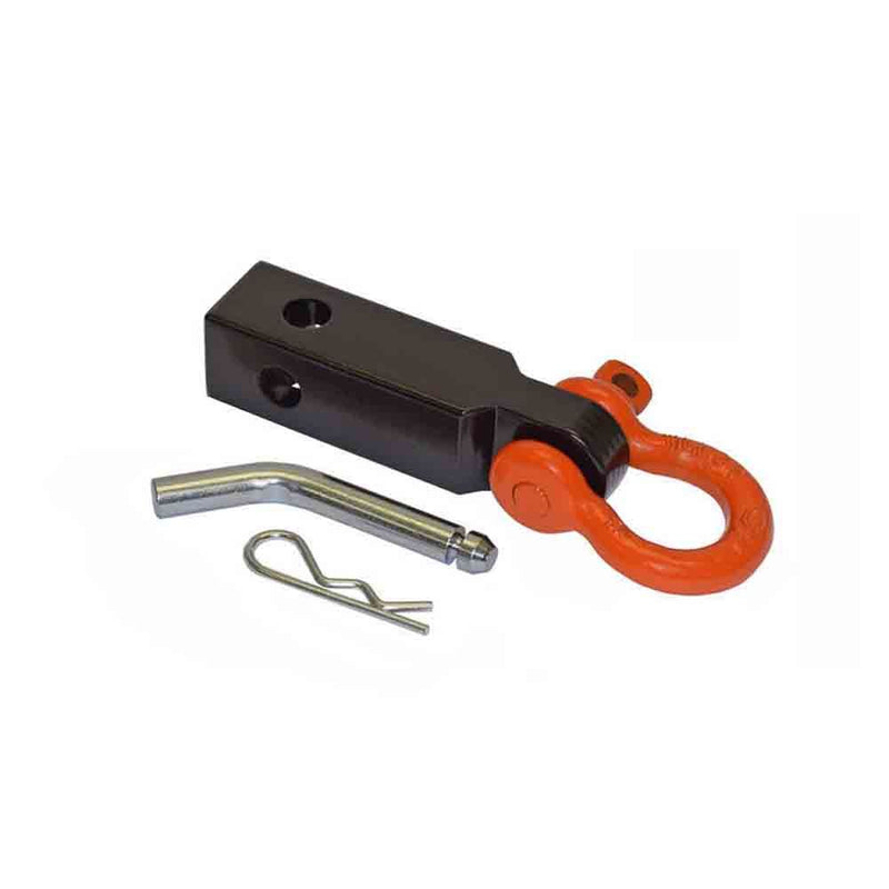 Load image into Gallery viewer, Rigid Hitch (TSM-125-D) 1-1/4 inch Receiver Hitch Mount Shackle with Hitch Pin - 4,000 lbs. Working Load Limit - Made in USA
