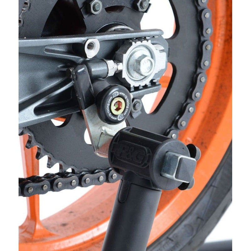 Load image into Gallery viewer, R&G Racing Black Cotton Reels For 1998-1999 Kawasaki Ninja ZX6R ZX600F CR0004BK