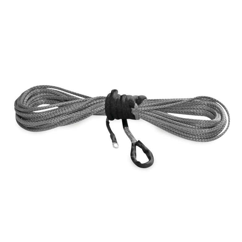Load image into Gallery viewer, KFI Synthetic Winch Cable 1/4" x 50' - Smoke - SYN25-S50