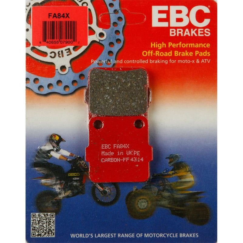 Load image into Gallery viewer, EBC 1 Pair Performance X-Series Carbon Brake Pads MPN FA84X