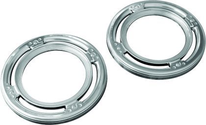 Load image into Gallery viewer, Harley FLHTCUI Ultra Classic 1998-2006Speaker Accents Rear Chrome by Kuryakyn