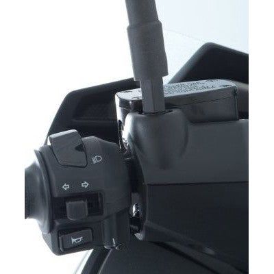 Load image into Gallery viewer, R&G Racing Black Mirror Risers For 2011-2013 Aprilia Dorsoduro 1200 SMV1200