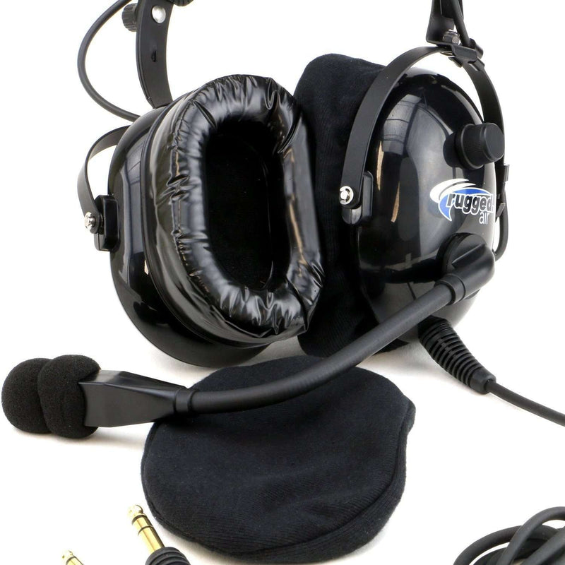Load image into Gallery viewer, Rugged Air Rugged Air RA900 General Aviation Instructor Pilot Headset with PTT RA900