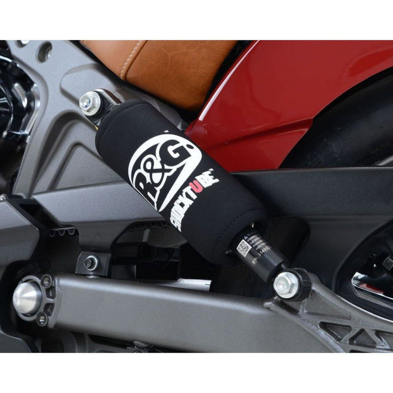 Load image into Gallery viewer, R&G Racing Black Shocktube Shock Protector For 2019-2020 Aprilia RSV4 1100 Factory