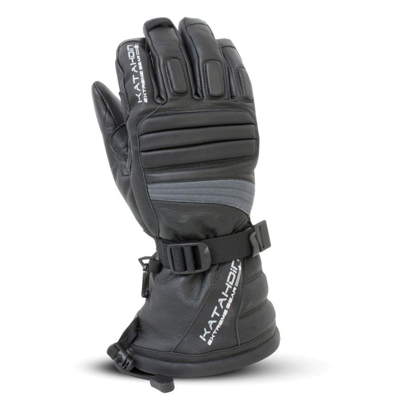 Load image into Gallery viewer, Katahdin Gear Torque Leather Snowmobile Winter Gloves - Pair