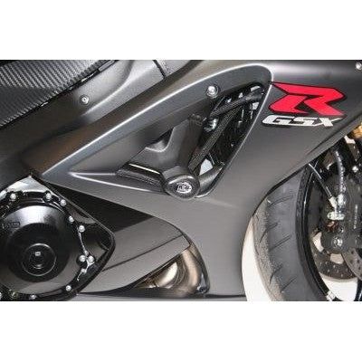 Load image into Gallery viewer, R&G Racing Black Aero Style Crash Protection Bobbins For 2007-2016 Suzuki GSXR1000