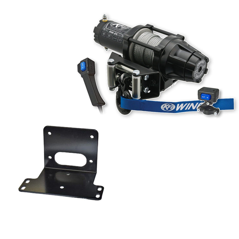 Load image into Gallery viewer, KFI Winch Kit For Kawasaki 610 Mule 4x4 2005-2016