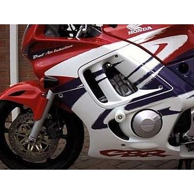 Load image into Gallery viewer, R&G Racing Black Classic Style Crash Protectors For 1995-1998 Honda CBR600F3