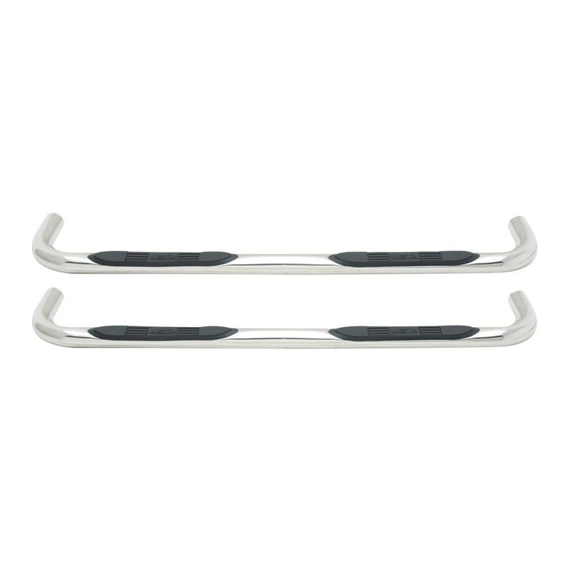 Load image into Gallery viewer, Westin E-Series 3 Inch Round Nerf Bars - Polished Stainless Steel - Fits 2009-14 Ford F-150 SuperCab