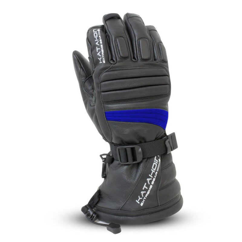 Load image into Gallery viewer, Katahdin Gear Torque Leather Snowmobile Winter Gloves - Pair