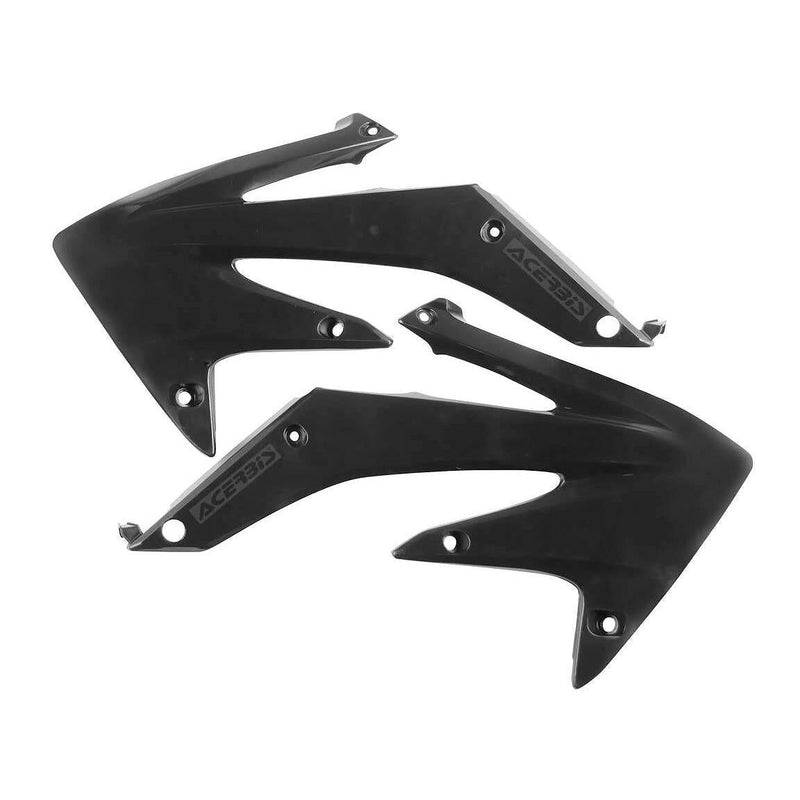 Load image into Gallery viewer, Acerbis Black Radiator Shrouds for Honda - 2043640001