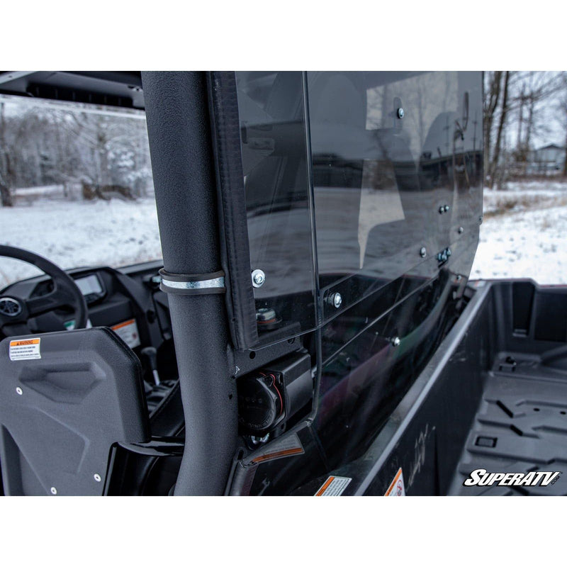 Load image into Gallery viewer, SuperATV Yamaha Wolverine X2 850 2019-2020 Rear Windshield RWS-Y-WV-X2-76