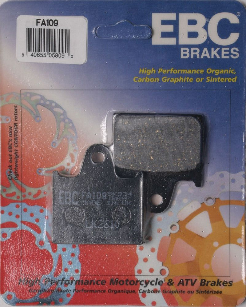 Load image into Gallery viewer, EBC 1 Pair FA Series Organic Replacement Brake Pads MPN FA109