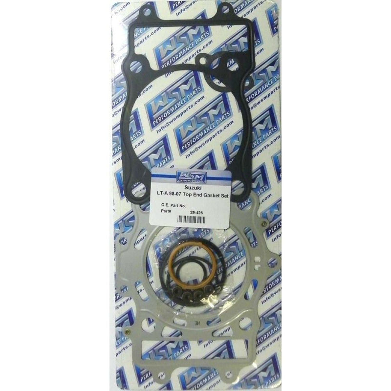 Load image into Gallery viewer, WSM Top End Gasket Kit For Suzuki 500 LT-F / Vinson 98-07 29-426