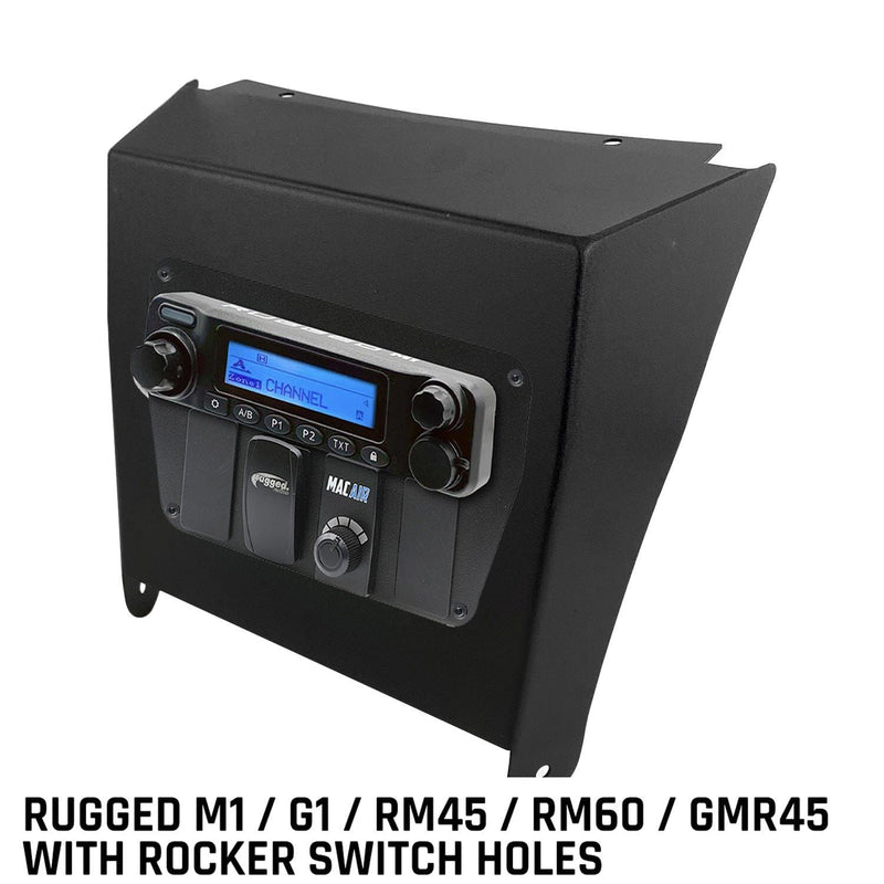 Load image into Gallery viewer, Rugged Radios Kawasaki KRX Multi-Mount Kit for M1 / G1 / RM45 / RM60 / GMR45 Radio and Rugged Intercom