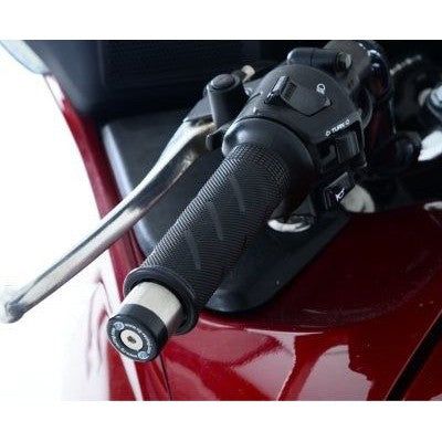 Load image into Gallery viewer, R&G Racing Black Bar End Sliders For 2018-2019 Honda CB1000R PLUS