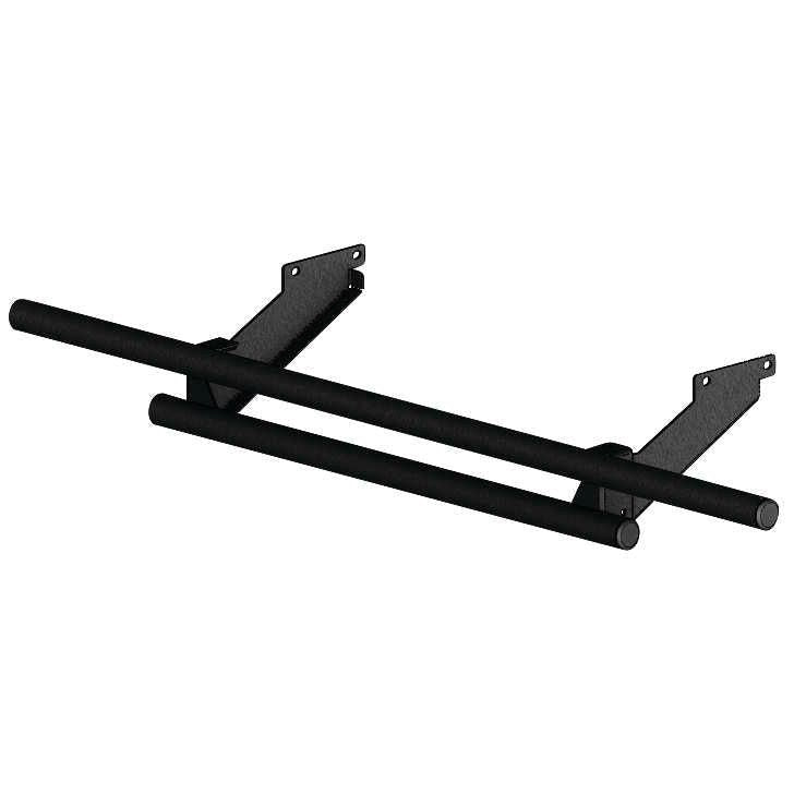 Load image into Gallery viewer, KFI Double Tube Rear Bumper - Black - 101665