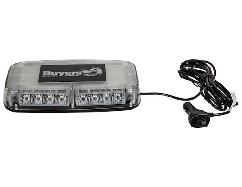 Load image into Gallery viewer, 11 Inch Rectangular Multi-Mount Amber/Green LED Mini Light Bar