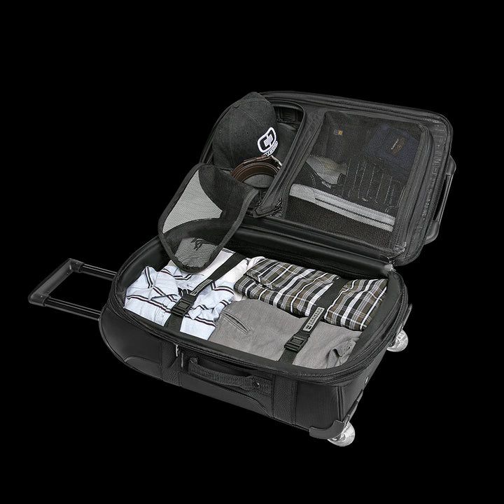 Load image into Gallery viewer, Ogio ONU 22 Plaidley Tan / Black Carry On Suitcase - 804000.06