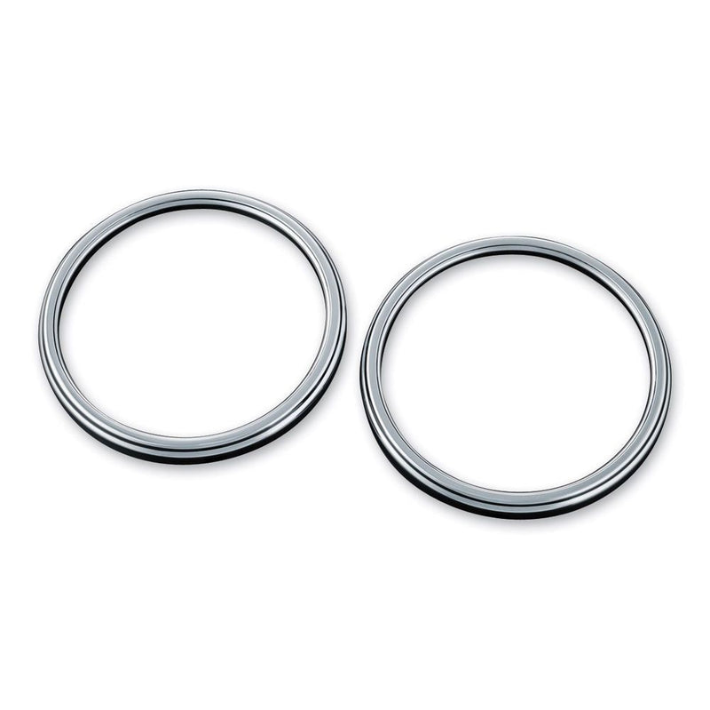 Load image into Gallery viewer, KURYAKYN CHROME CORONA FRONT SPEAKER GRILLS '14-2017 HARLEY TRI GLIDE ULTRA 7377