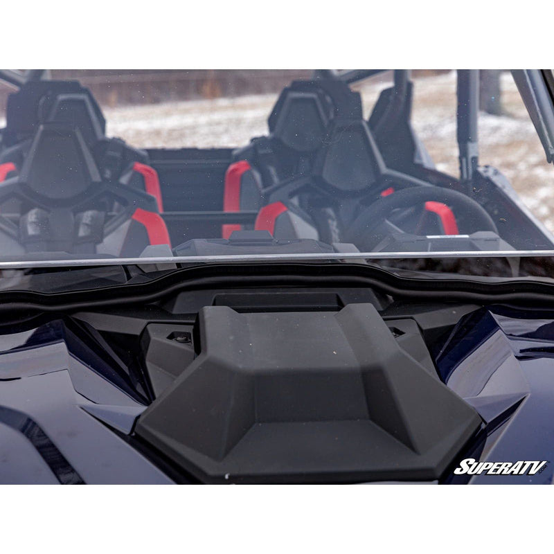 Load image into Gallery viewer, SuperATV Polaris RZR Pro R Scratch-Resistant Full Windshield WS-P-PROR4-70
