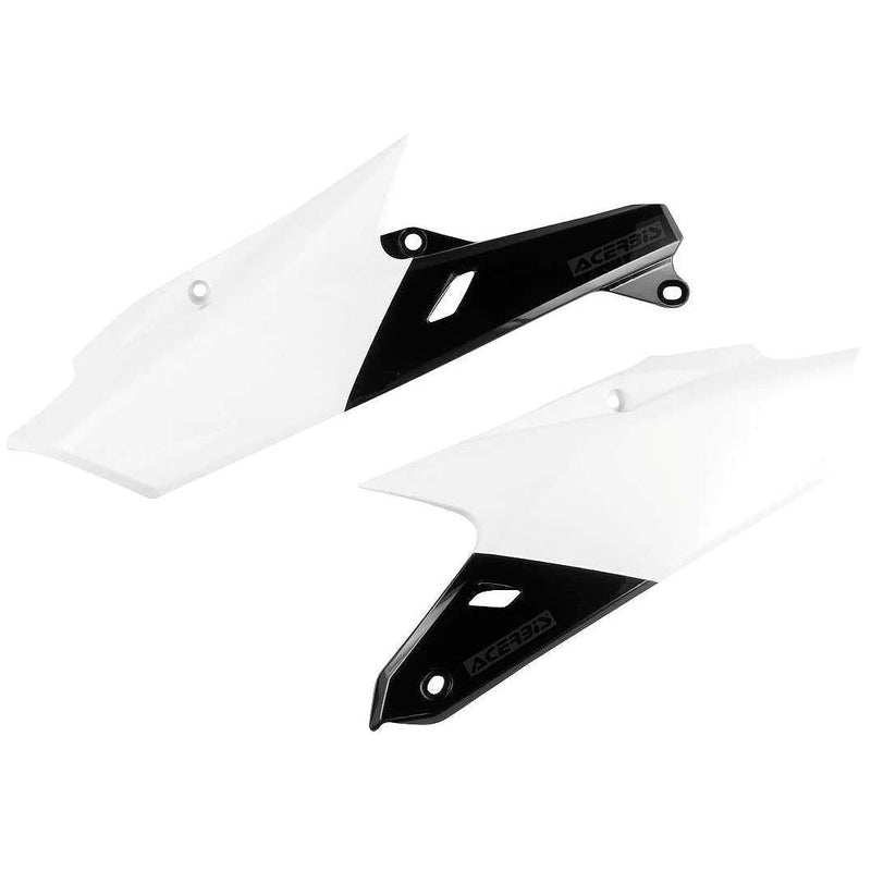 Load image into Gallery viewer, Acerbis White/Black Side Number Plate for Yamaha - 2374161035