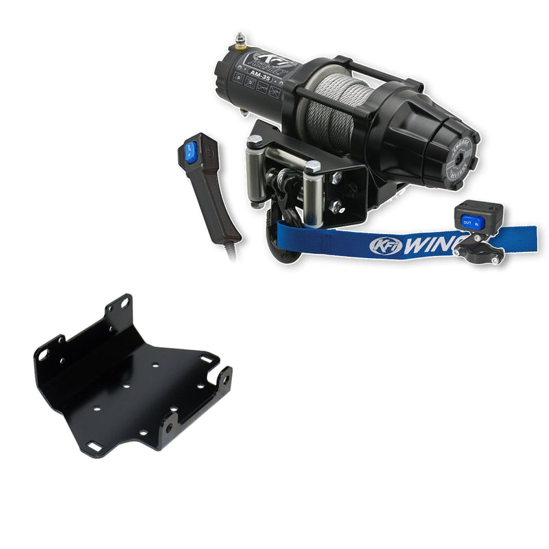 Load image into Gallery viewer, KFI Winch Kit For Yamaha Grizzly 550 4x4 2009-2014
