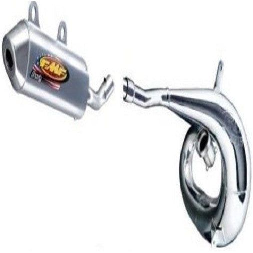 Load image into Gallery viewer, FMF GNARLY PIPE EXHAUST + SHORTY SILENCER 02-17 YAMAHA YZ250 YZ 250