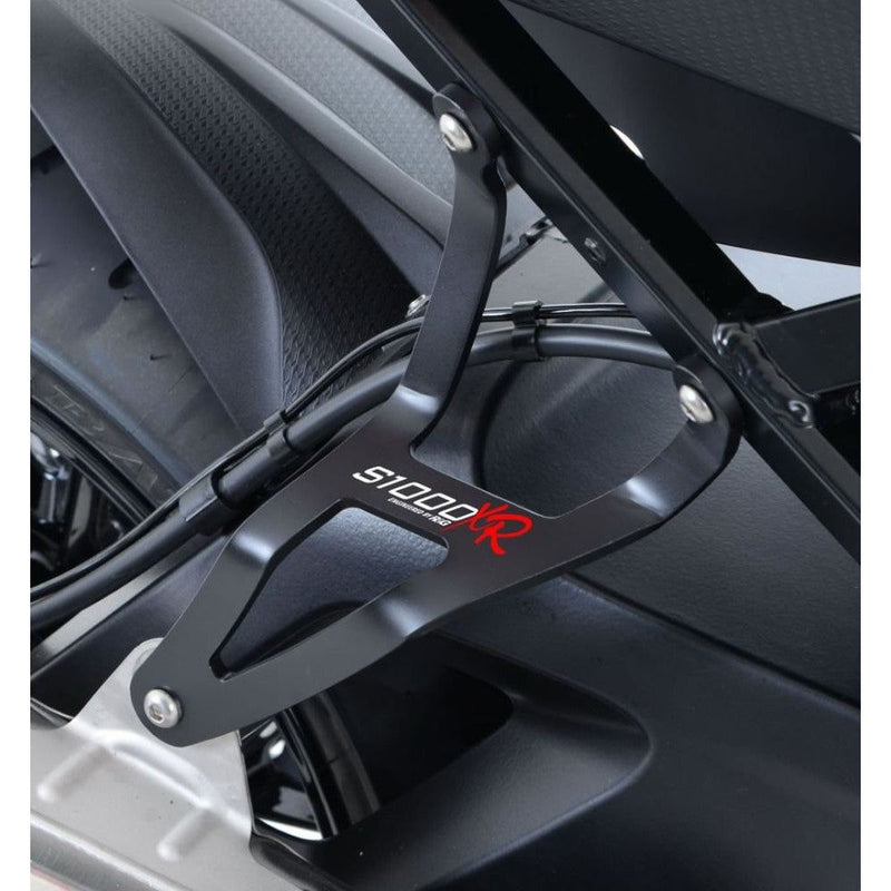 Load image into Gallery viewer, R&G Racing Black Exhaust Hanger For 2015-2019 BMW S1000XR EH0064BK