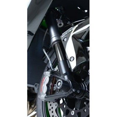 Load image into Gallery viewer, R&G Racing Black Fork Protectors For 2015-2020 Kawasaki Ninja H2 ZX1000