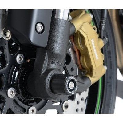 Load image into Gallery viewer, R&G Racing Black Fork Protectors For 2014-2018 Kawasaki Z1000 ABS
