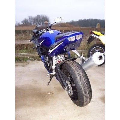 Load image into Gallery viewer, R&G Racing Black Tail Tidy License Plate Holder For 2002-2003 Yamaha YZF R1