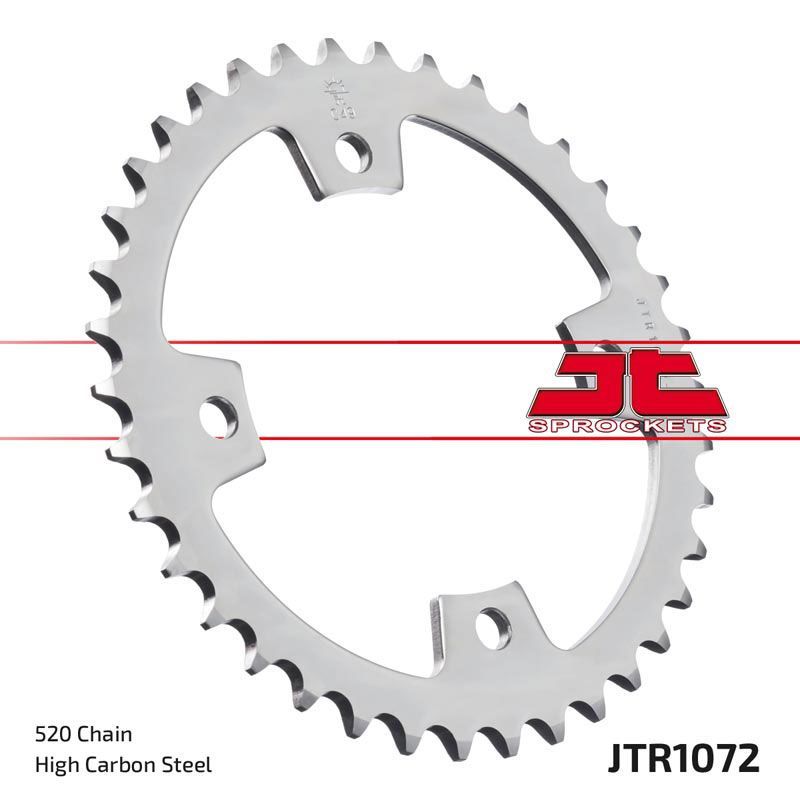 Load image into Gallery viewer, JT Sprockets Rear Steel Sprocket 38 Tooth 38T 520 Chain For Kymco 250 KXR / KXU 2002-2013 JTR1072.38