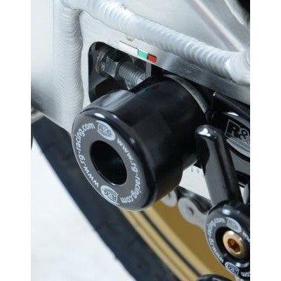 Load image into Gallery viewer, R&G Racing Black Swingarm Protectors For 2014-2016 Honda CBR1000RR SP SP0058BK