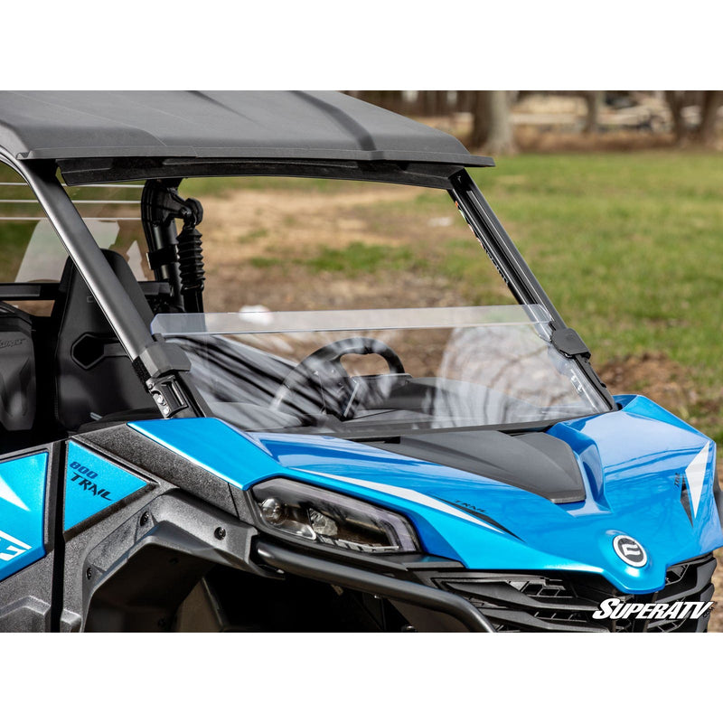 Load image into Gallery viewer, SuperATV CFMOTO ZForce 800 Trail Scratch-Resistant Half Windshield HWS-CF-ZF800T-70