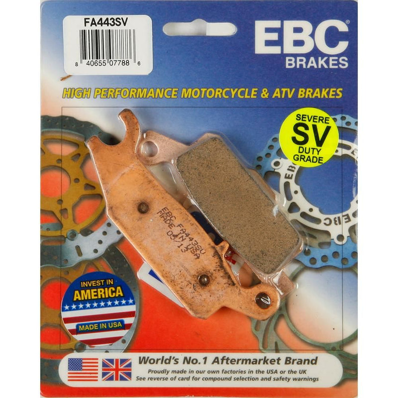 Load image into Gallery viewer, EBC 1 Pair SV Series Severe Duty Brake Pads MPN FA443SV