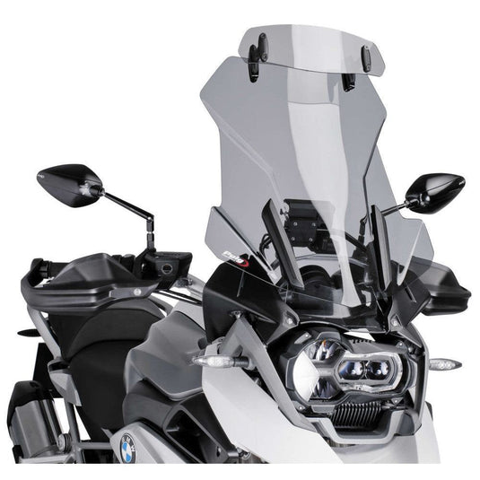 Puig Clip-On Visor Smoke 230mm - 6319H