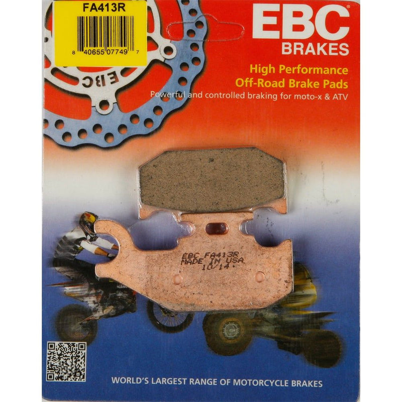 Load image into Gallery viewer, EBC 1 Pair Sintered R Series Heavy-Duty Brake Pads MPN FA413R
