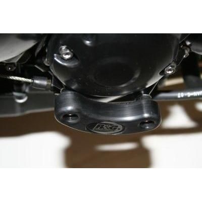 Load image into Gallery viewer, R&G Racing Black Engine Case Sliders RHS ECS0016BK
