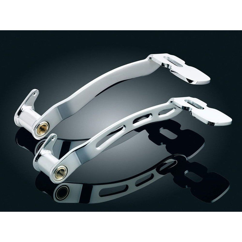 Load image into Gallery viewer, Kuryakyn Extended Brake Pedals Chrome