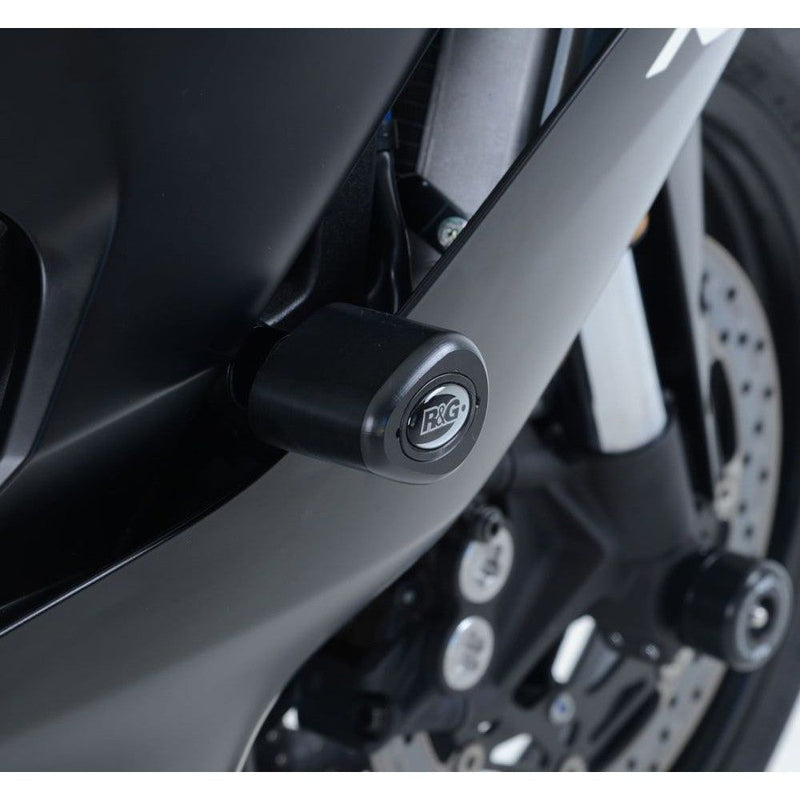 Load image into Gallery viewer, R&G Racing Black Aero Style Crash Protection Bobbins For 2017-2020 Yamaha YZF R6