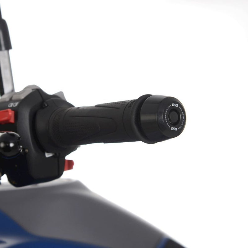 Load image into Gallery viewer, R&G Racing Black Bar End Sliders BE0200BK