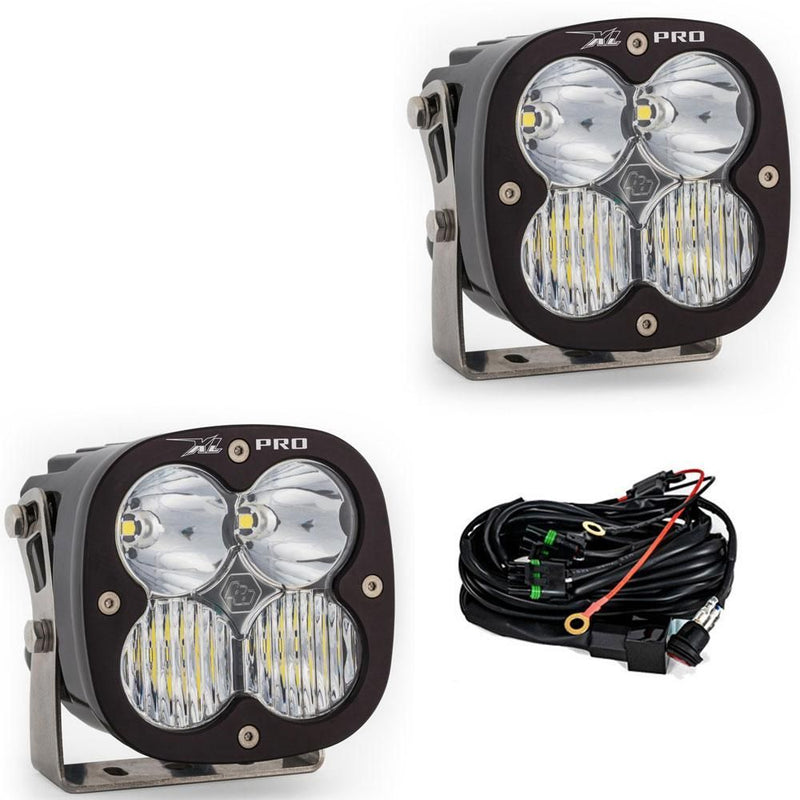 Load image into Gallery viewer, Baja Designs Auxiliary LED Light Pod Pair XL Pro Series Driving/Combo Pattern Clear Lens Universal 507803