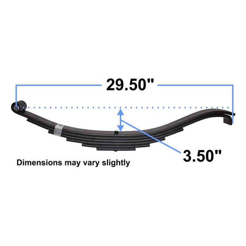 Load image into Gallery viewer, Slipper Style Trailer Leaf Spring - 29 Inch - 4,300 lbs.