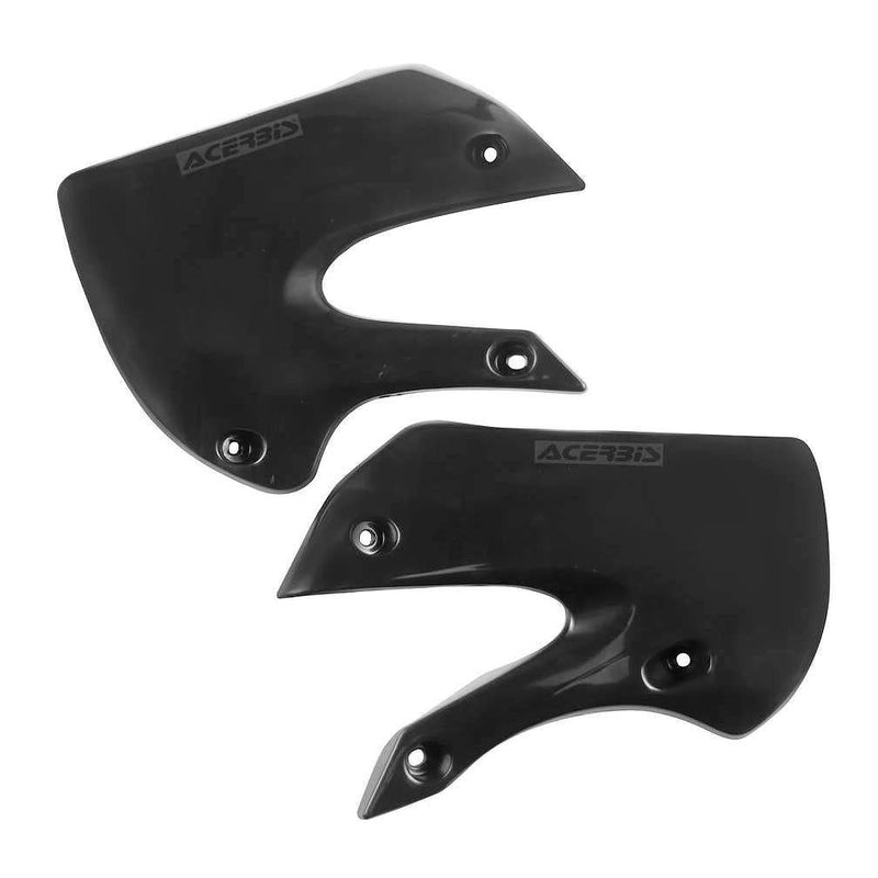 Load image into Gallery viewer, Acerbis Black Radiator Shrouds for Kawasaki - 2043770001
