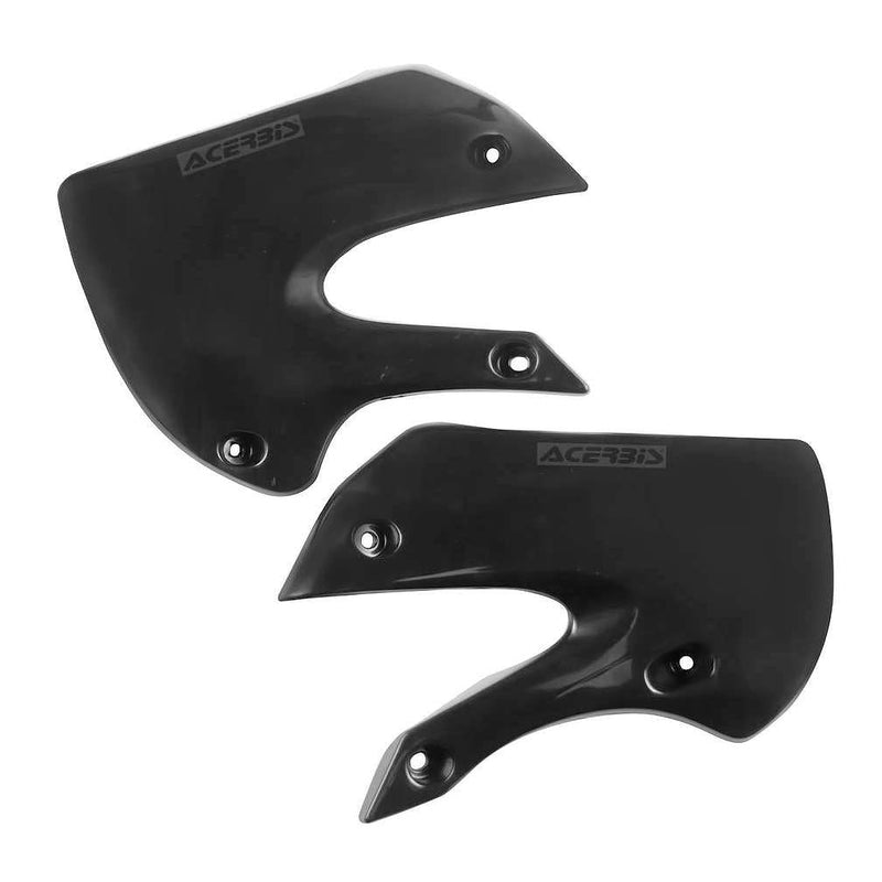 Load image into Gallery viewer, Acerbis Black Radiator Shrouds for Kawasaki - 2043770001