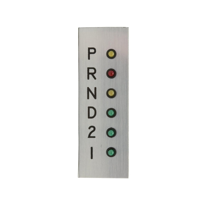 Load image into Gallery viewer, Dakota Digital Vertical LED Gear Position Indicator Plate W/O Overdrive DGS-12-V
